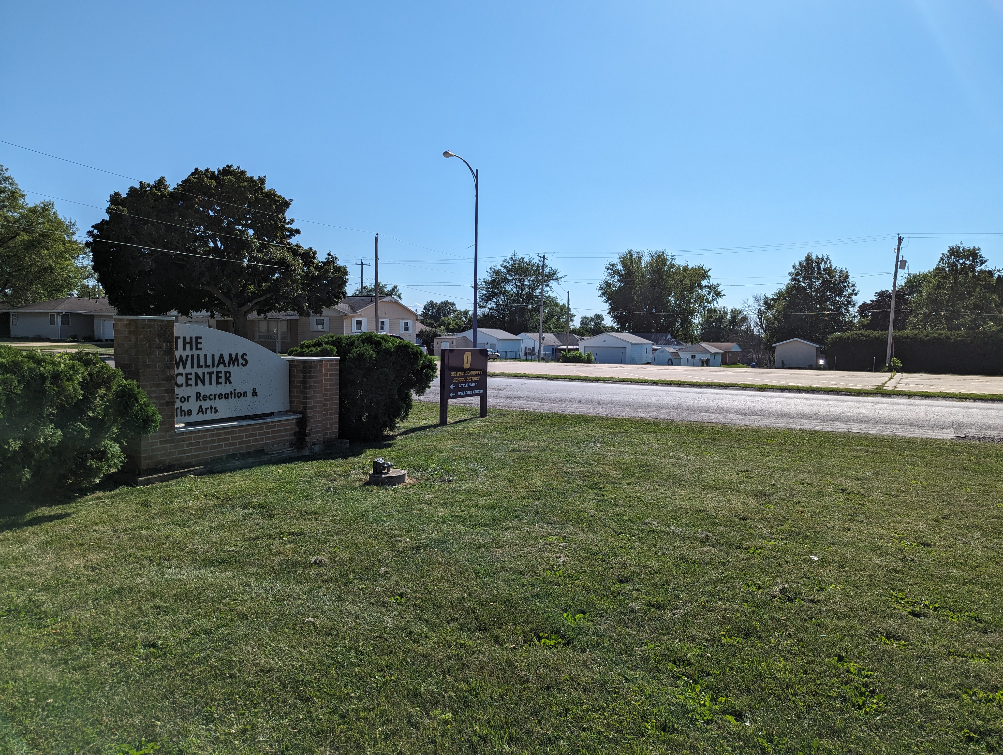 High School Parking Lot on 8th Avenue S.E., Oelwein, IA