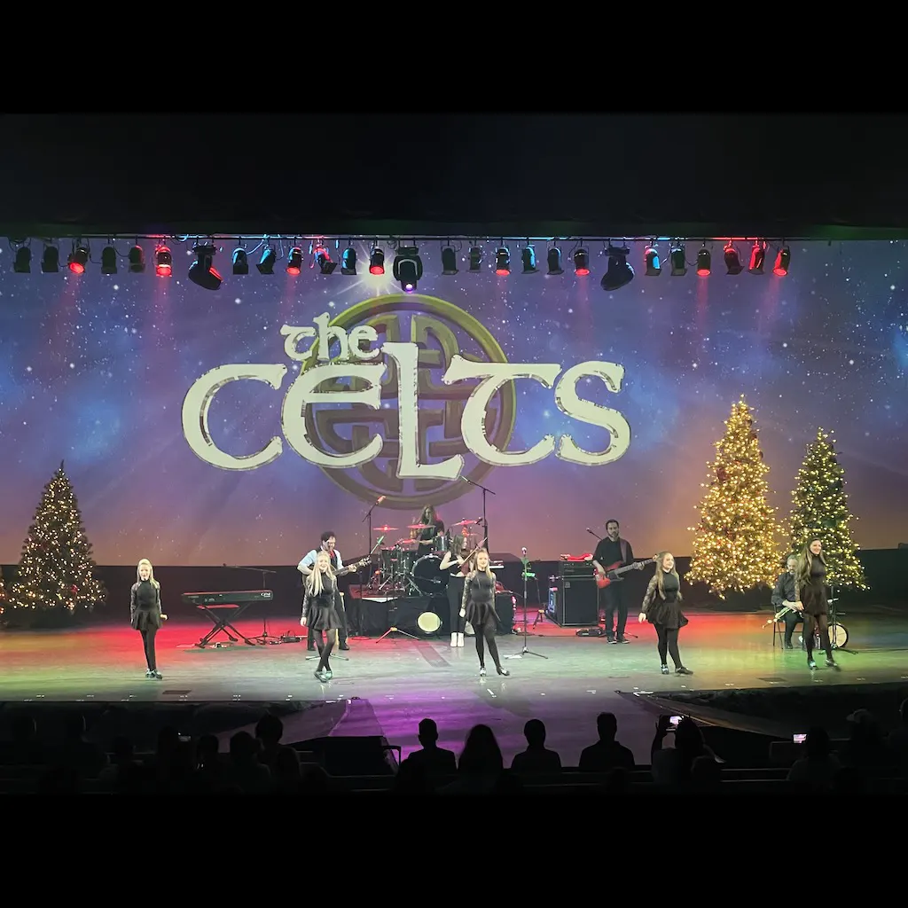 Featuring ancient Irish Christmas Carols and lively Irish dance with modern contemporary songs but with Irish instrumentation.