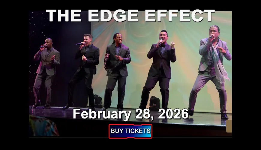 The Edge Effect Presents Icons  LIVE in Concert at the Williams Center Auditorium - February 28, 2026